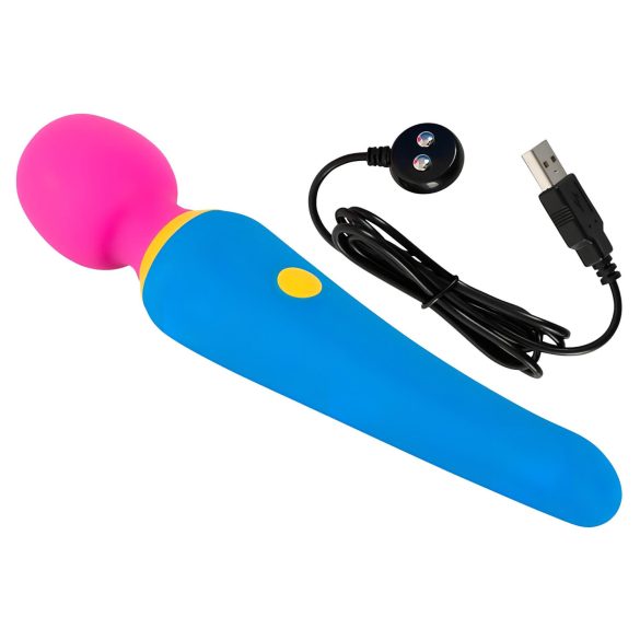 You2Toys vibrators masāžai, uzlādējams, ūdensizturīgs, krāsains