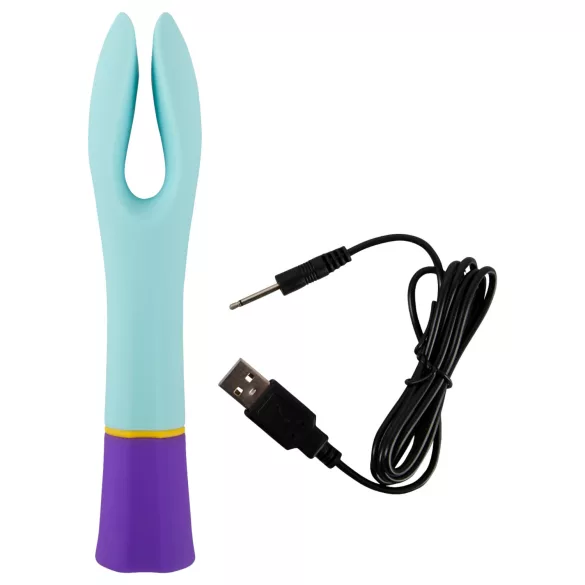 You2Toys vibrators ar 2 motoriem, uzlādējams, ūdensizturīgs, krāsains