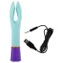 You2Toys vibrators ar 2 motoriem, uzlādējams, ūdensizturīgs, krāsains