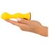 You2Toys akumulatora ūdensnecaurlaidīgs anālais vibrators (dzeltens)