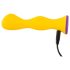 You2Toys akumulatora ūdensnecaurlaidīgs anālais vibrators (dzeltens)