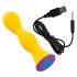 You2Toys akumulatora ūdensnecaurlaidīgs anālais vibrators (dzeltens)
