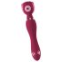 You2Toys Rosenrot - bezvadu rozes formas masāžas vibrators (sarkans)