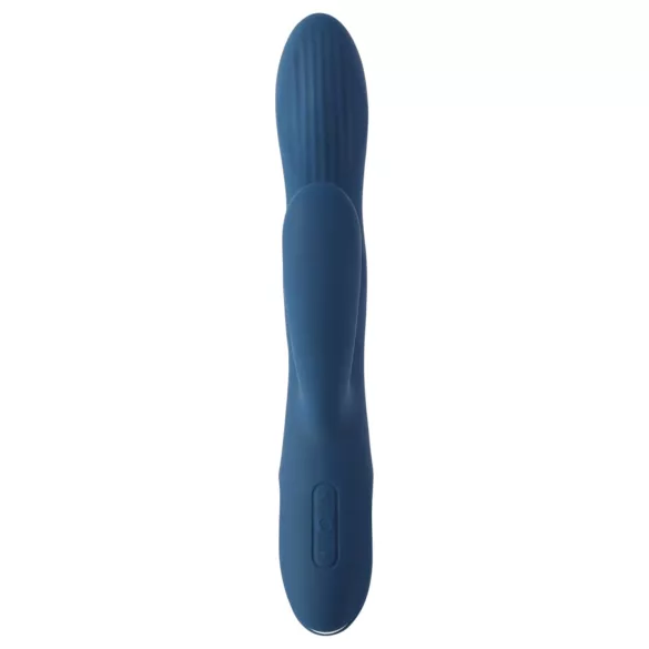 Svakom Aylin - akumulators vibrators ar klitora stimulatoru zilā krāsā