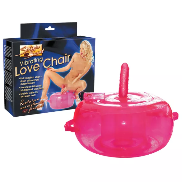 You2Toys - vibrējošs seksa krēsls rozā