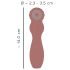 You2Toys Hazel 03 - uzlādējams, elastīgs vibrators (violets)