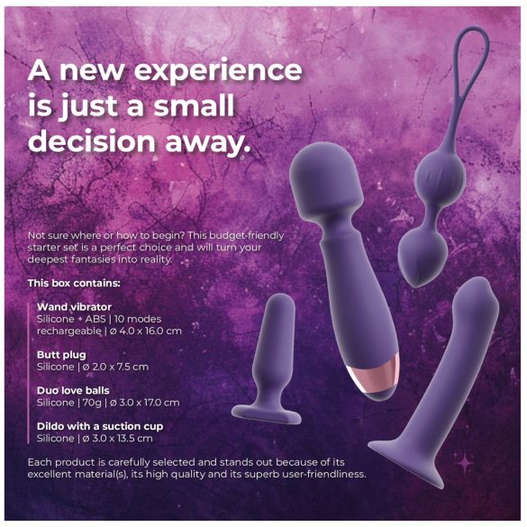 Magic Shiver Feminine - erotiskā komplekts sievietēm 4 gab