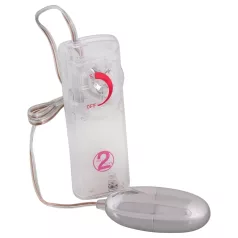 You2Toys - vibrācijas ola Silver Star sudraba krāsā