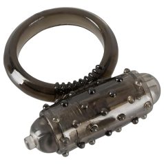   You2Toys - silikona vibrējošs dzimumlocekļa gredzens - melns