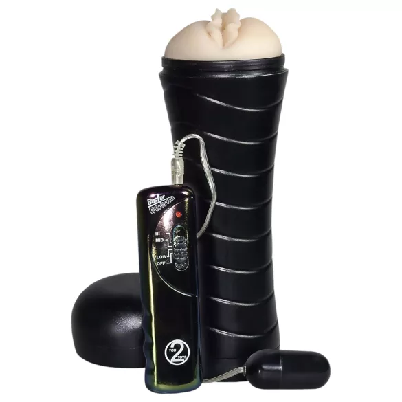 You2Toys vibrējoša diskrēta mākslīgā maksts mīksta materiāla