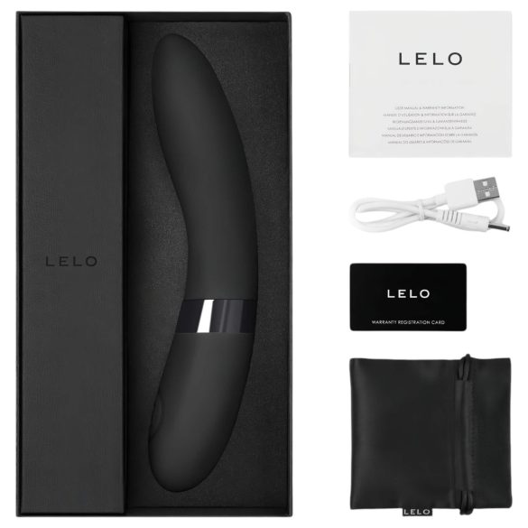 LELO Elise 2 - vibrators sievietēm melns