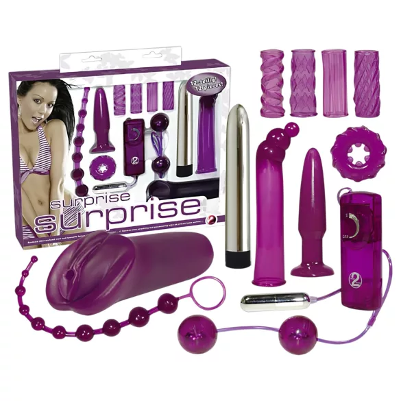 You2Toys - vibrators komplekts 12 gab. erotiski pārsteigumi
