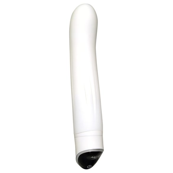 SMILE Easy - izliekts vibrators (balts)