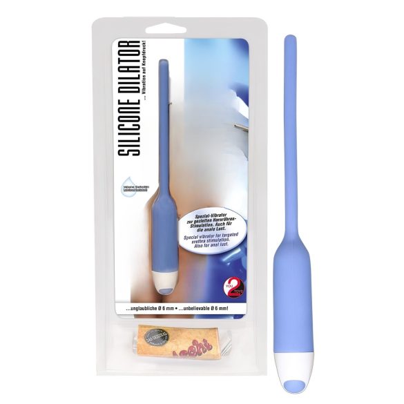 You2Toys - Mazs, silikona urīnizvadkanāla vibrators - zils
