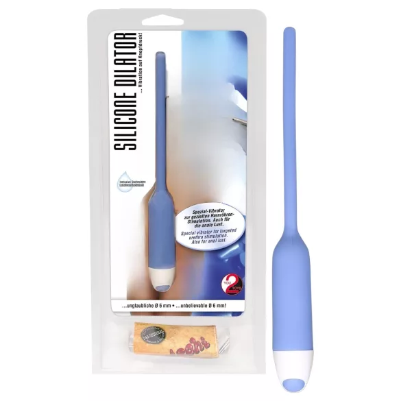 You2Toys - Vibrējoša silikona urīnizvadkanāla paplašināšanas zonde (6 mm)