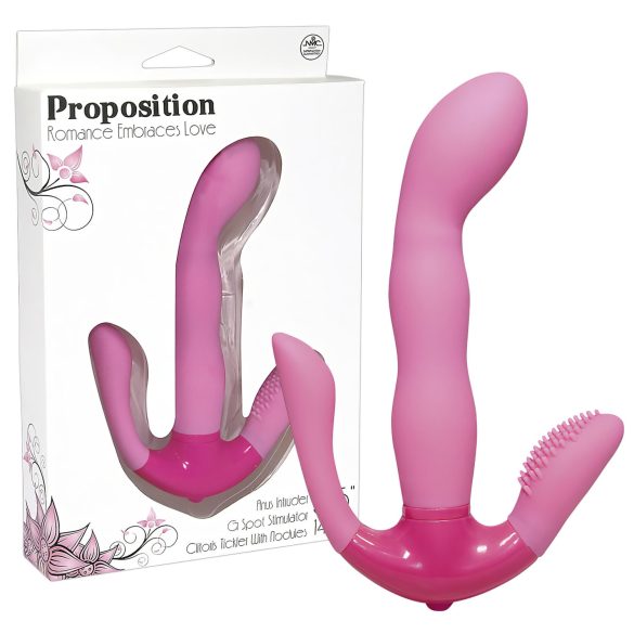 Priekšlikums - Trīskāršs baudījums vibrators