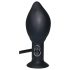 You2Toys True Black - Piepūšamais anālais vibrators (melns)