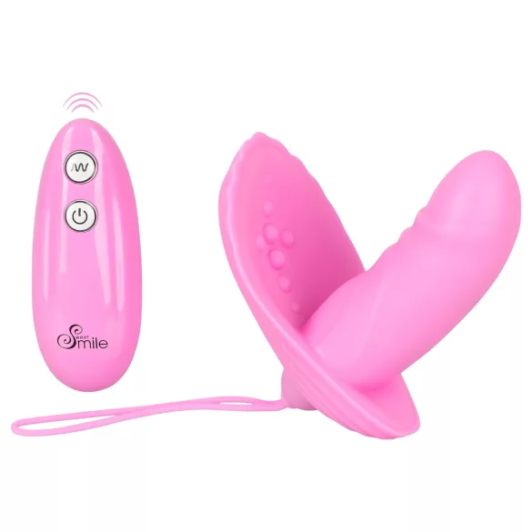 SMILE Shelly - tālvadības vibrators čaulas formā rozā