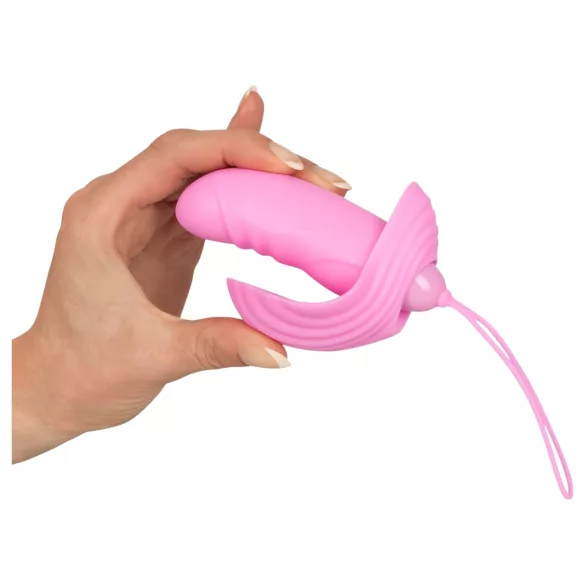 SMILE Shelly - tālvadības vibrators čaulas formā rozā