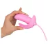 SMILE Shelly - tālvadības vibrators čaulas formā rozā