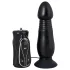 You2Toys - anālais vibrators ar stumdīšanas funkciju melns