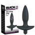 Melnais samts anālās rozes vibrators - mazais