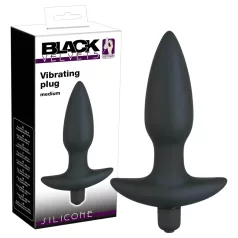 Black Velvets anālais vibrators plug vidējs