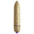 RO-80mm - mazais zelta lūpu krāsas vibrators (7 ritmi)