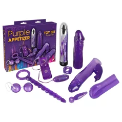 You2Toys - vibrators komplekts 9 gabali violetais