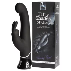   Fifty Shades of Grey - vibrators ar klitora stimulatoru USB uzlāde