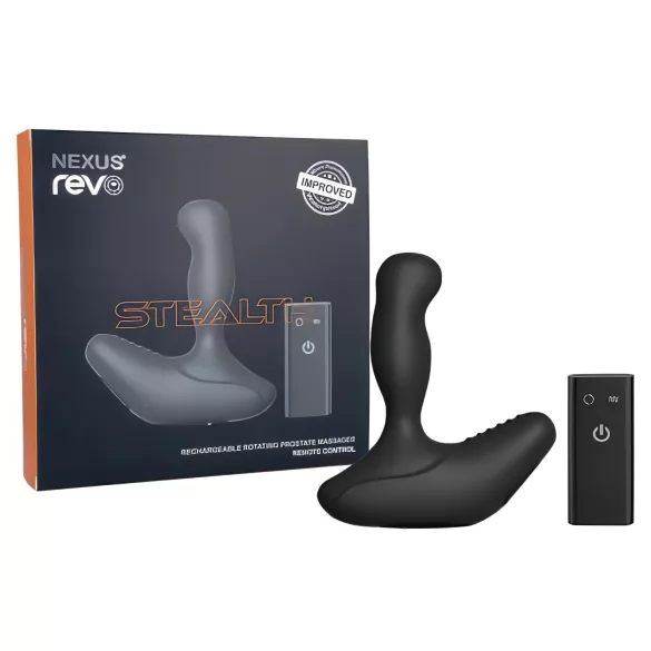 Nexus Revo Stealth - prostatas vibrators ar tālvadību un rotējošu galvu