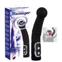 You2Toys - prostatas masieris ar rotējošu vibrāciju melns
