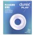 Durex Pleasure Gredzens - caurspīdīgs locekļa gredzens