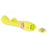 Jülie - klitora vibrators ar roku (dzeltens-zaļš)
