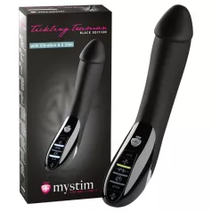 mystim elektro stimulācijas vibrators Tickling Truman melns