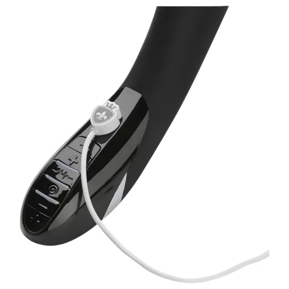 mystim Sizzling Simon - elektro vibrators stimulējošs melns