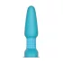 b-Vibe - anālais vibrators ar rotējošām pērlītēm, uzlādējams, tirkīza