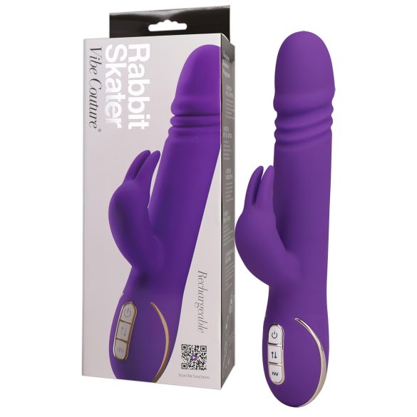 Vibe Couture Trusīša Skrējējs - Trusītis, pulsējošs vibrators (violets)
