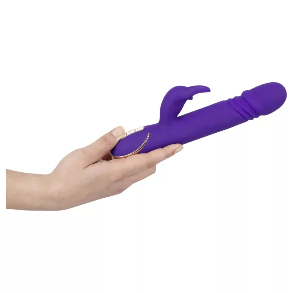 Vibe Couture Rabbit Skater - truša, stūmošais vibrators (violets)