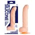 One Touch 8 - Sēklinieku silikona vibrators (dabīgs)