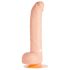 One Touch 8 - Sēklinieku silikona vibrators (dabīgs)