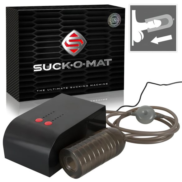 Suck-O-Mat - elektriskais masturbators ar spēcīgu sūkšanas funkciju