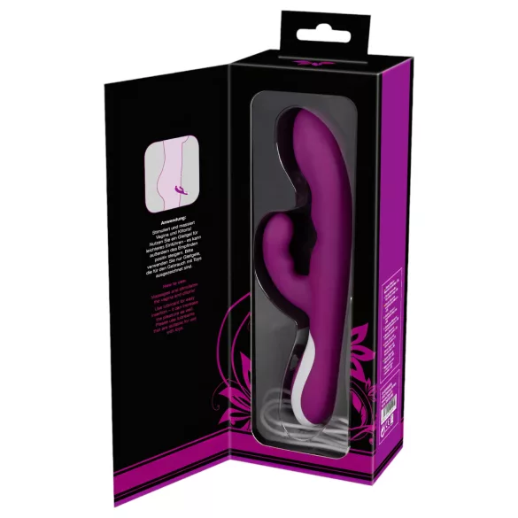 Javida - klitora vibrators ar sildīšanu rozā