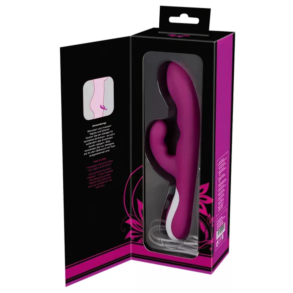 Javida - klitora vibrators ar sildīšanu rozā