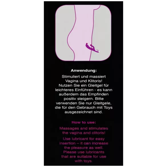 Javida - uzsildošs klitora vibratorrs (violets)