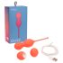We-Vibe Bloom - Ben Wa lodītes ar maināmiem svariem (oranžs)