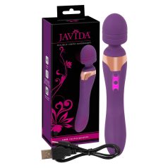 Javida Double - vibrators masāžai dubultais violets