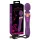Javida Double - vibrators masāžai dubultais violets