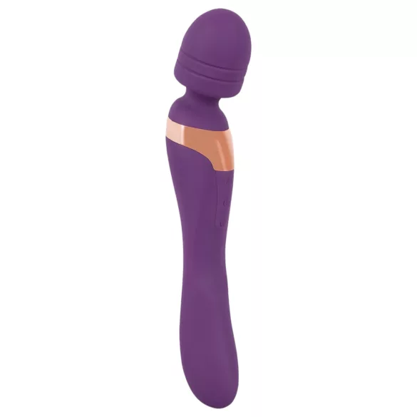 Javida Double - vibrators masāžai dubultais violets