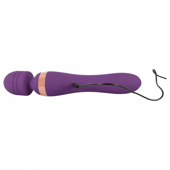 Javida Double - vibrators masāžai dubultais violets